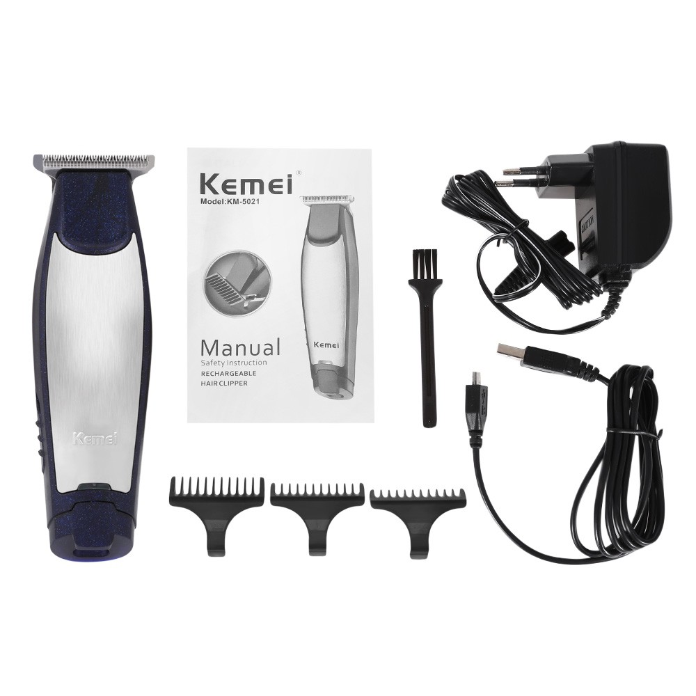 Tông Đơ Cắt Tóc Bấm Viền Đa Năng Kemei KM-5021 / Tông đơ trấn viền Kemei KM-5021 - Tông đơ cắt tóc trẻ em người lớn