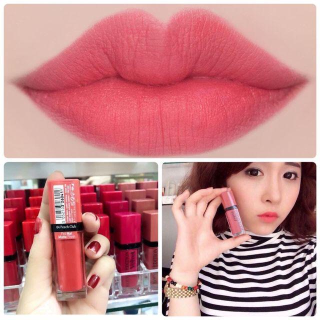 Son BJ Màu 04 - Cam đào - chuẩn Pháp