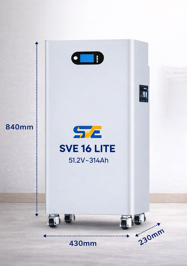 Pin lưu trữ Lithium SVE 314ah 16 LITE