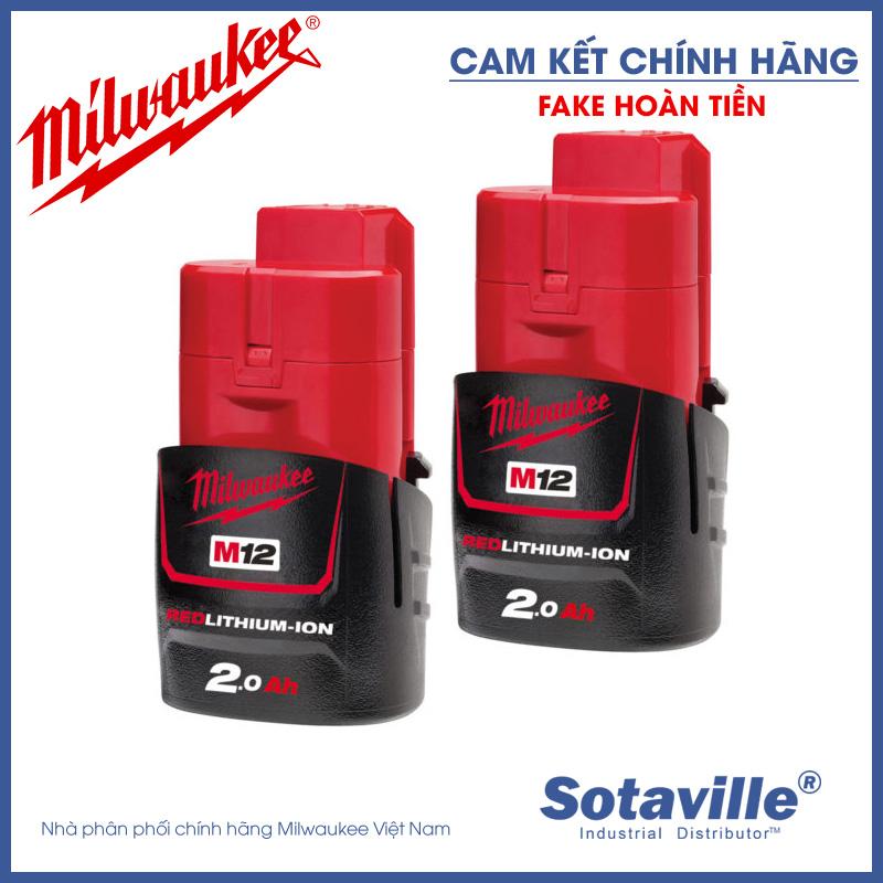 Pin 12v 2ah milwaukee m12b2