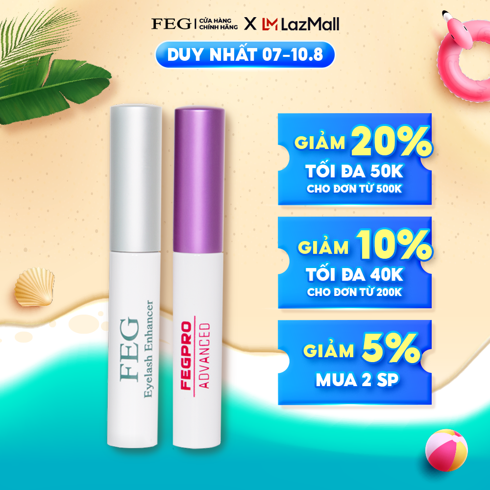 Combo Serum Dưỡng Mi FEG EyeLash Enhancer và FEG Pro Advanced 3ml | Mi Dài Vượt Trội Sau 14 Ngày