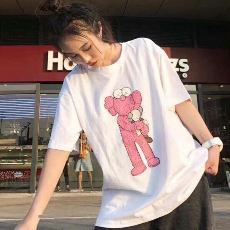 Áo thun tay lửng unisex form rộng k0003 cao cấp