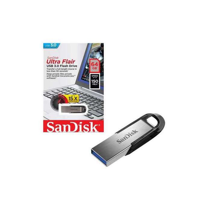 Thiết bị lưu trữ usb sandisk cz73 ultra flair 64gb - hậu mãi tốt, bảo hành 1 đổi 1