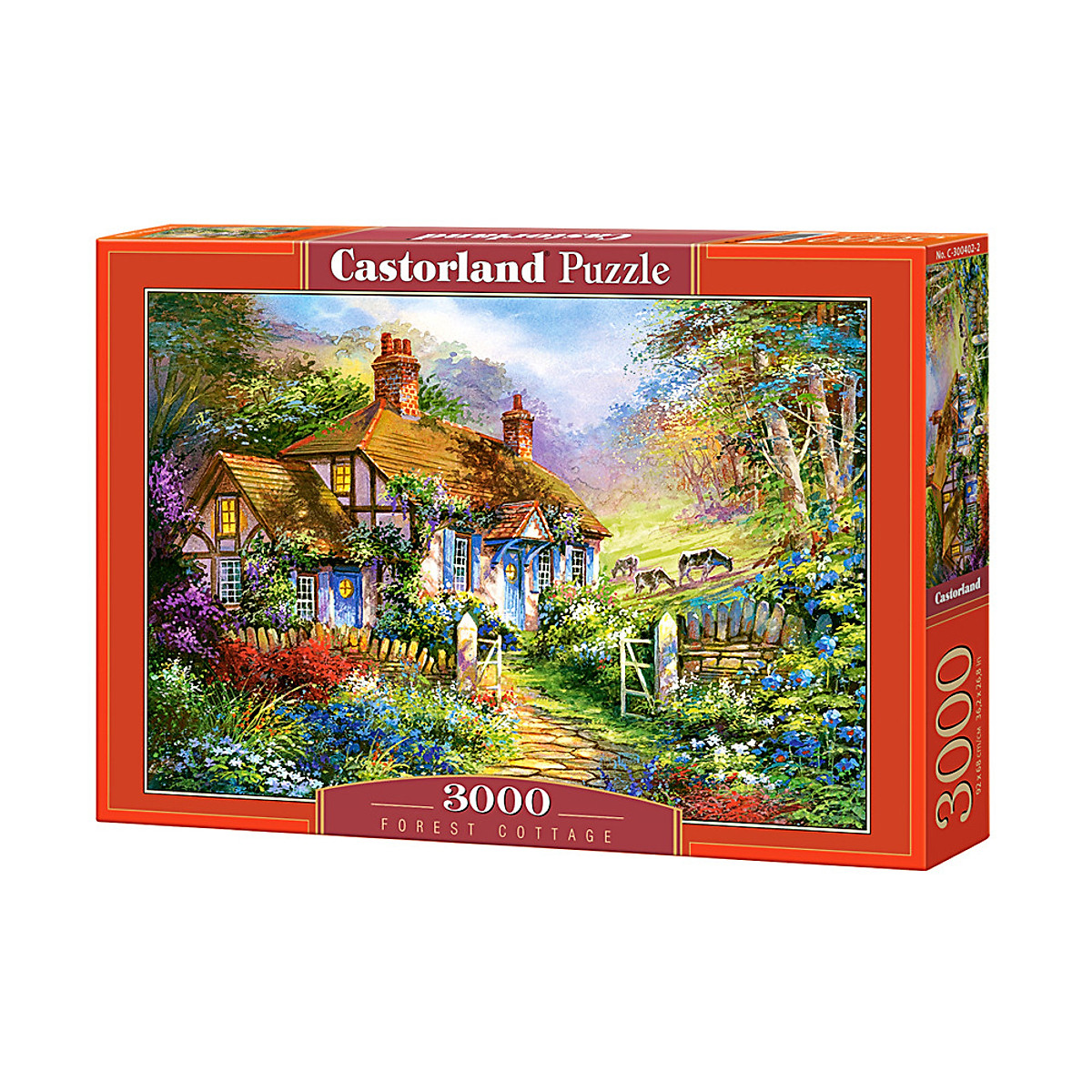 Đồ chơi ghép hình puzzle Forest cottage 3000 mảnh Castorland C300402