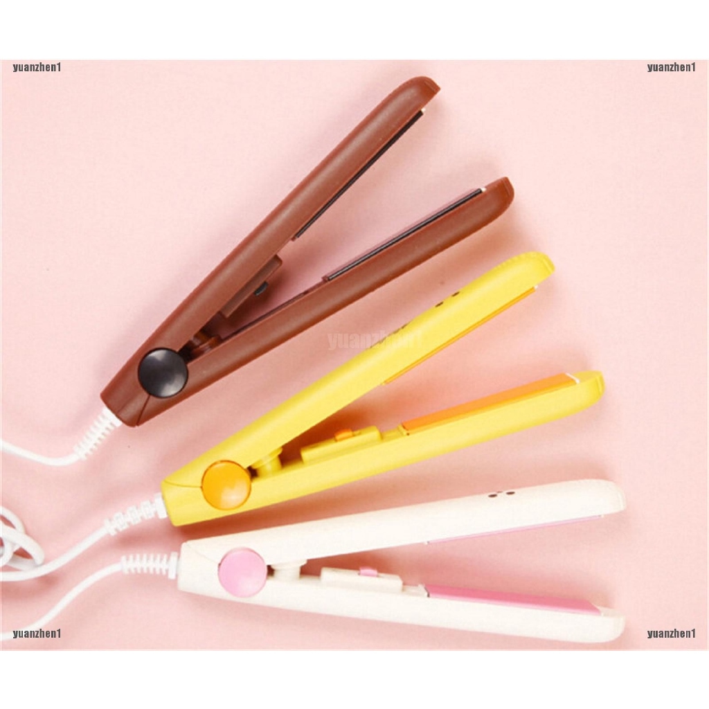 2 in 1 Mini Hair Straightener Curling Hair Styling Tools - 4