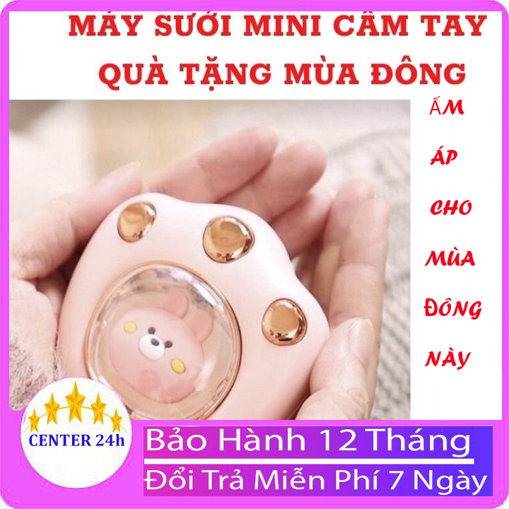 [ SIÊU HOT 2021 ] Máy Sưởi Mini Máy Sưởi Ấm Mini Cầm Tay Hình Thú Cute, Máy Sưởi Ấm Mùa Đông Thiết Kế Nhỏ Gọn Dễ Dàng Bỏ Túi Mang Theo, Máy Sưởi Mini Cầm Tay, Vừa Làm Ấm Vừa Massage Đẳng Cấp Hơn Quạt Sưởi Mini.CENTER24H