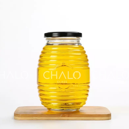 Hũ thuỷ tinh hình con ong 800ml, hũ thuỷ tinh đựng mật ong, hũ thuỷ tinh đựng gia vị, thuỷ tinh gia dụng nhà bếp