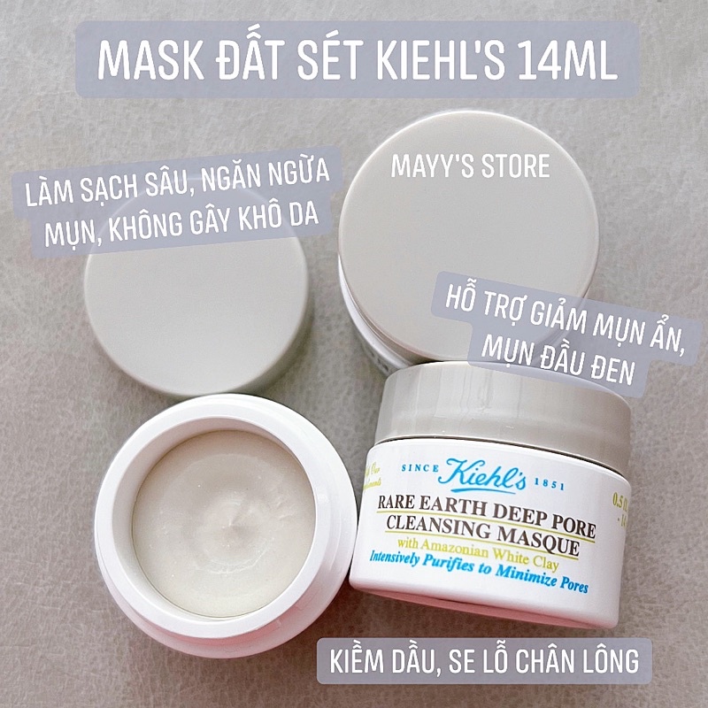 Mặt nạ đất sét kiehl's thanh lọc da