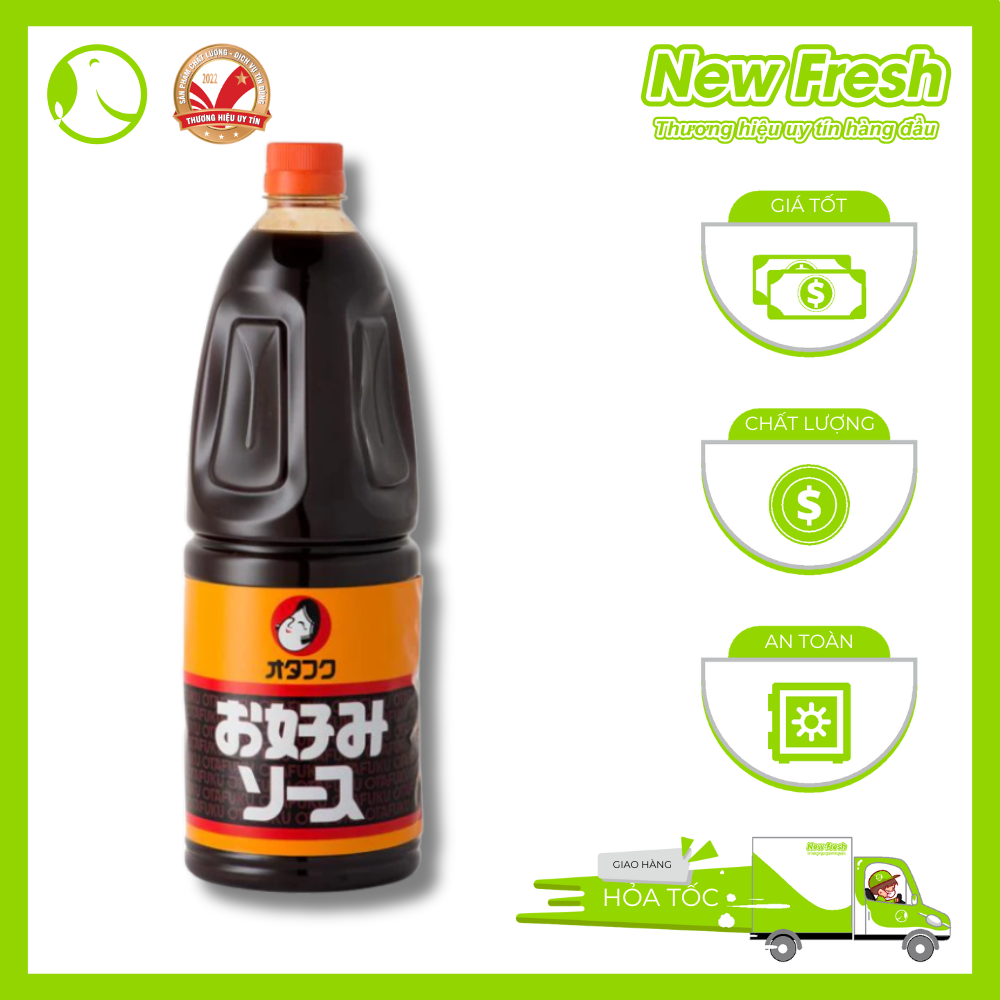 Sốt Bánh Xèo Otafuku Okonomiyaki Nhật Bản - Chai 2,1L