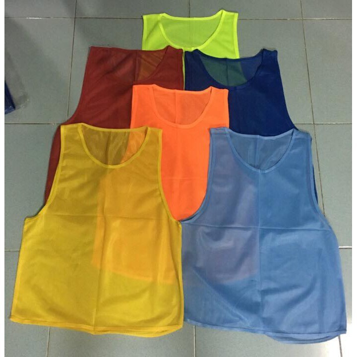 combo 10 áo tập đá bóng, áo lưới đá bóng, áo bit đá bóng