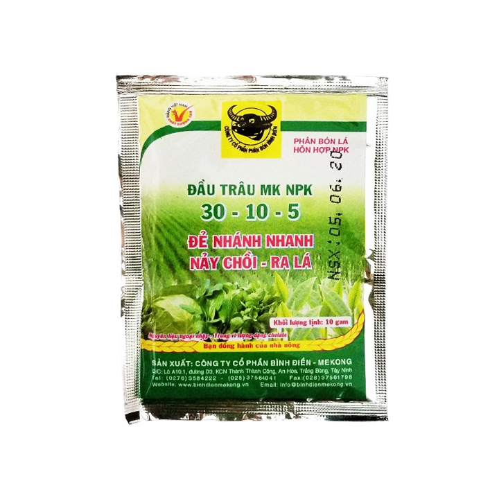 Phân bón lá đầu trâu mk npk 30 - 10 -5