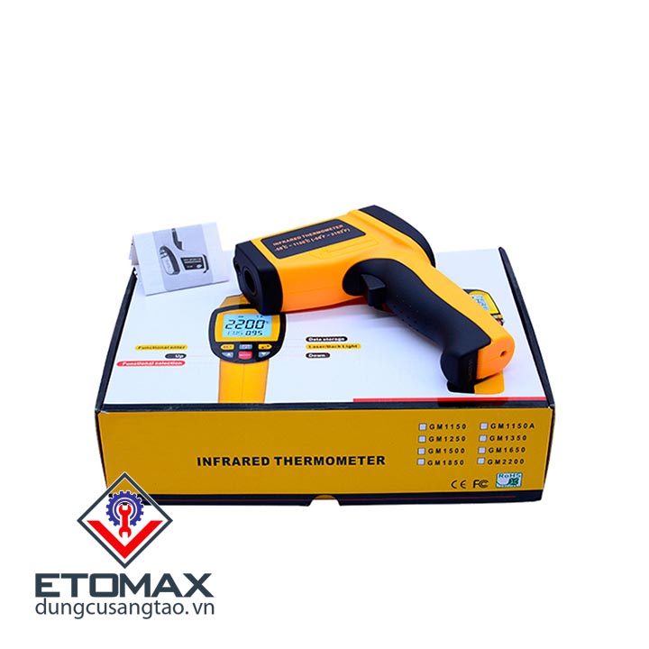 Máy bắn nhiệt độ hồng ngoại benetech gm-1150