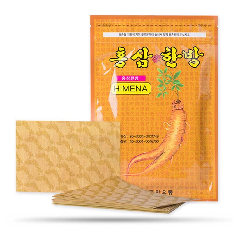 Cao dán hồng sâm himena hàn quốc - cam kết chất lượng