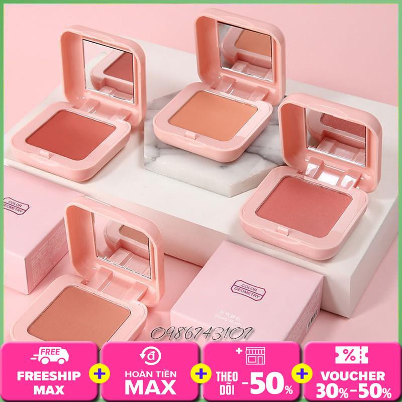 Phấn má hồng đơn sắc Lameila Blusher Color Geometry