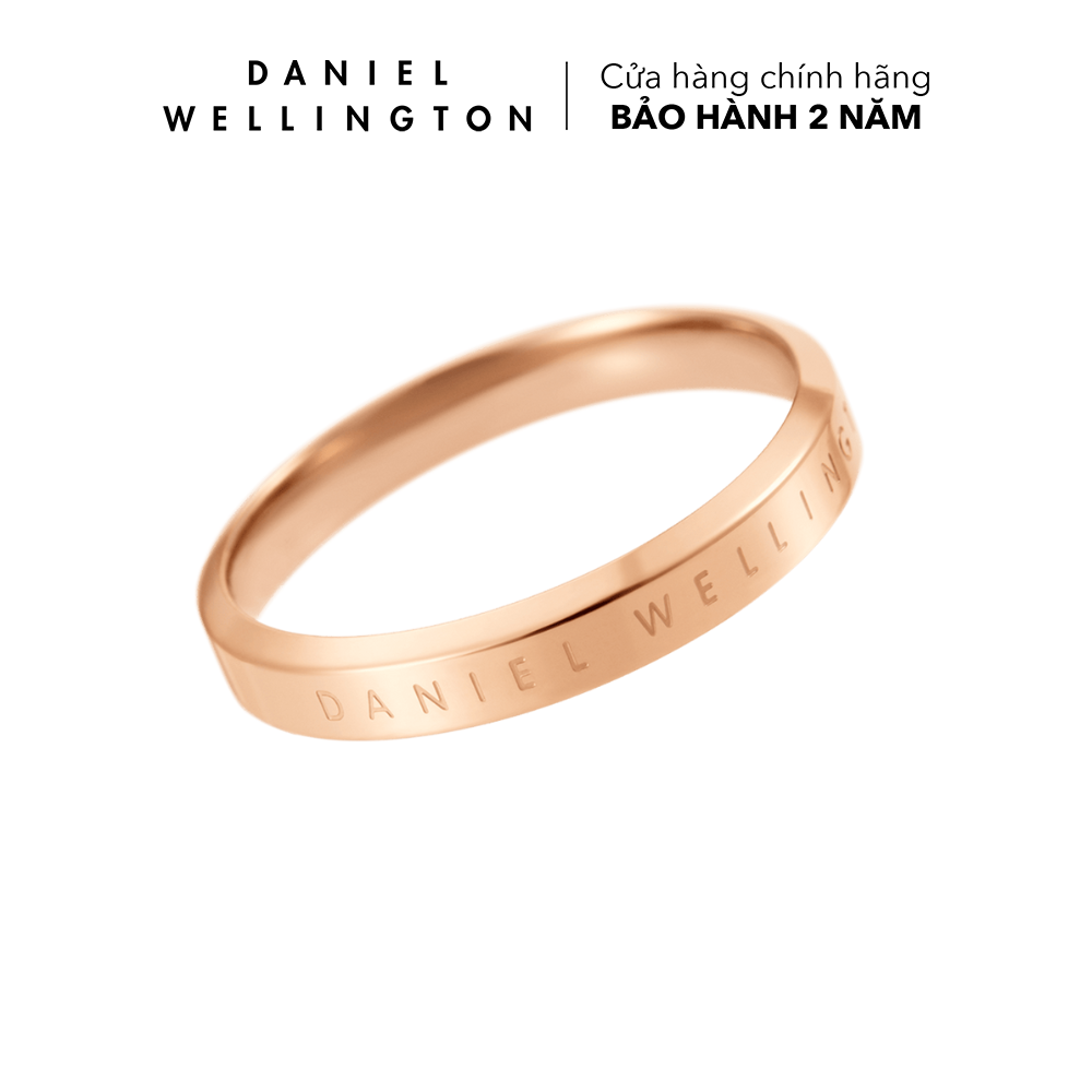 Nhẫn Daniel Wellington màu vàng hồng - Classic Ring