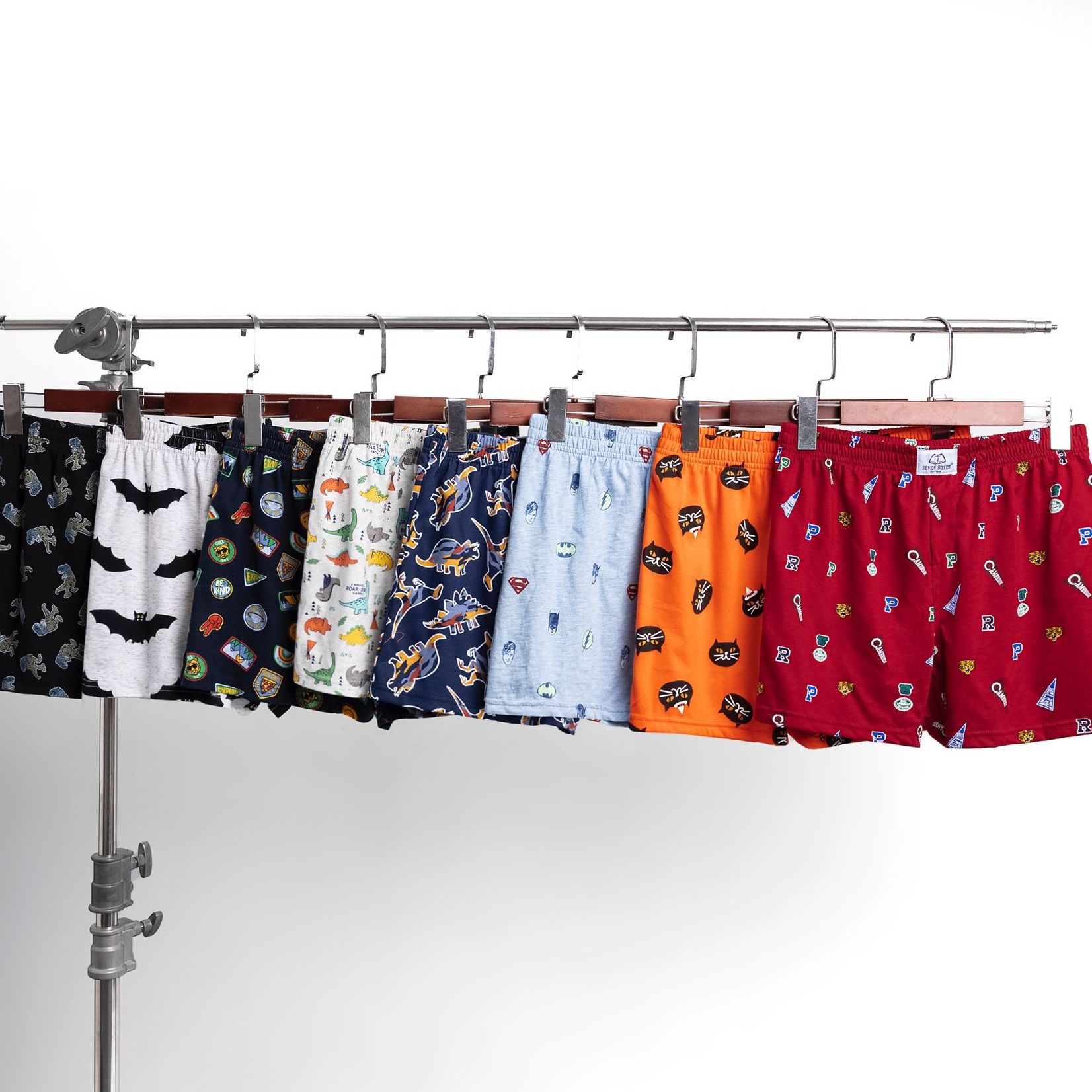 Quần đùi nam thun cotton mặc ngủ thoải mái SEVEN BOXER