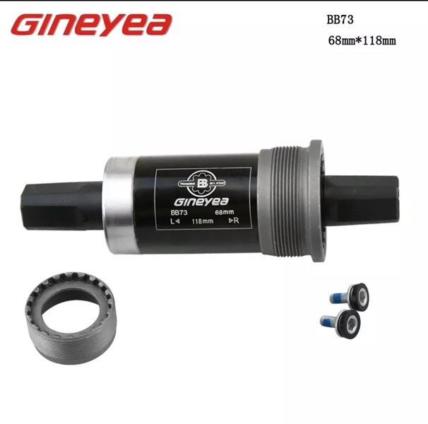 Trục cốt vuông bạc đạn Gineyea dành cho trục giữa xe