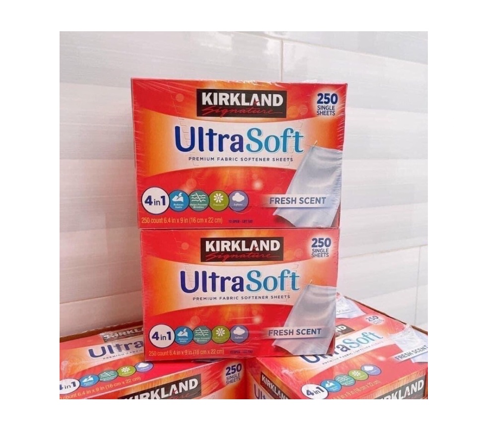 Giấy Thơm Quần Áo Kirkland Ultrasoft 250 miếng