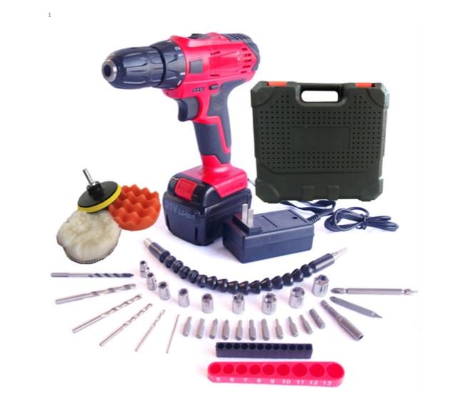 Bộ máy khoan bắt vít sạc pin không dây 21V đa năng