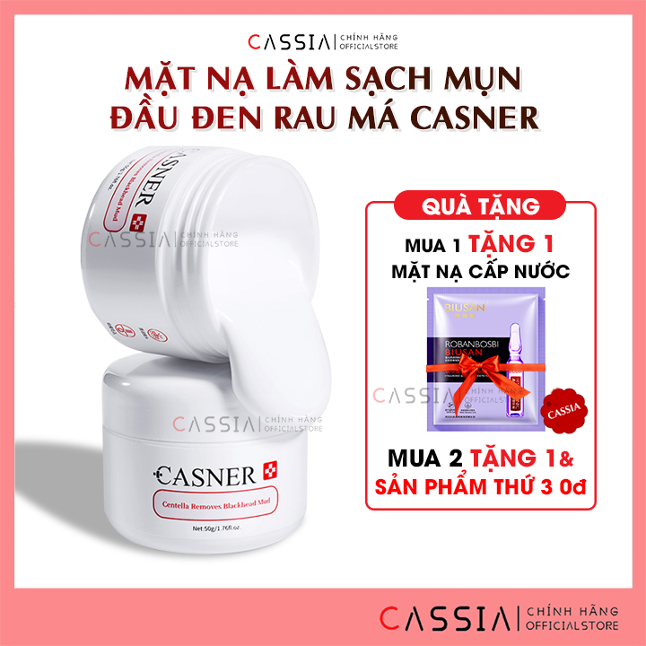 Mặt nạ bùn chiết xuất rau má , làm sạch sâu