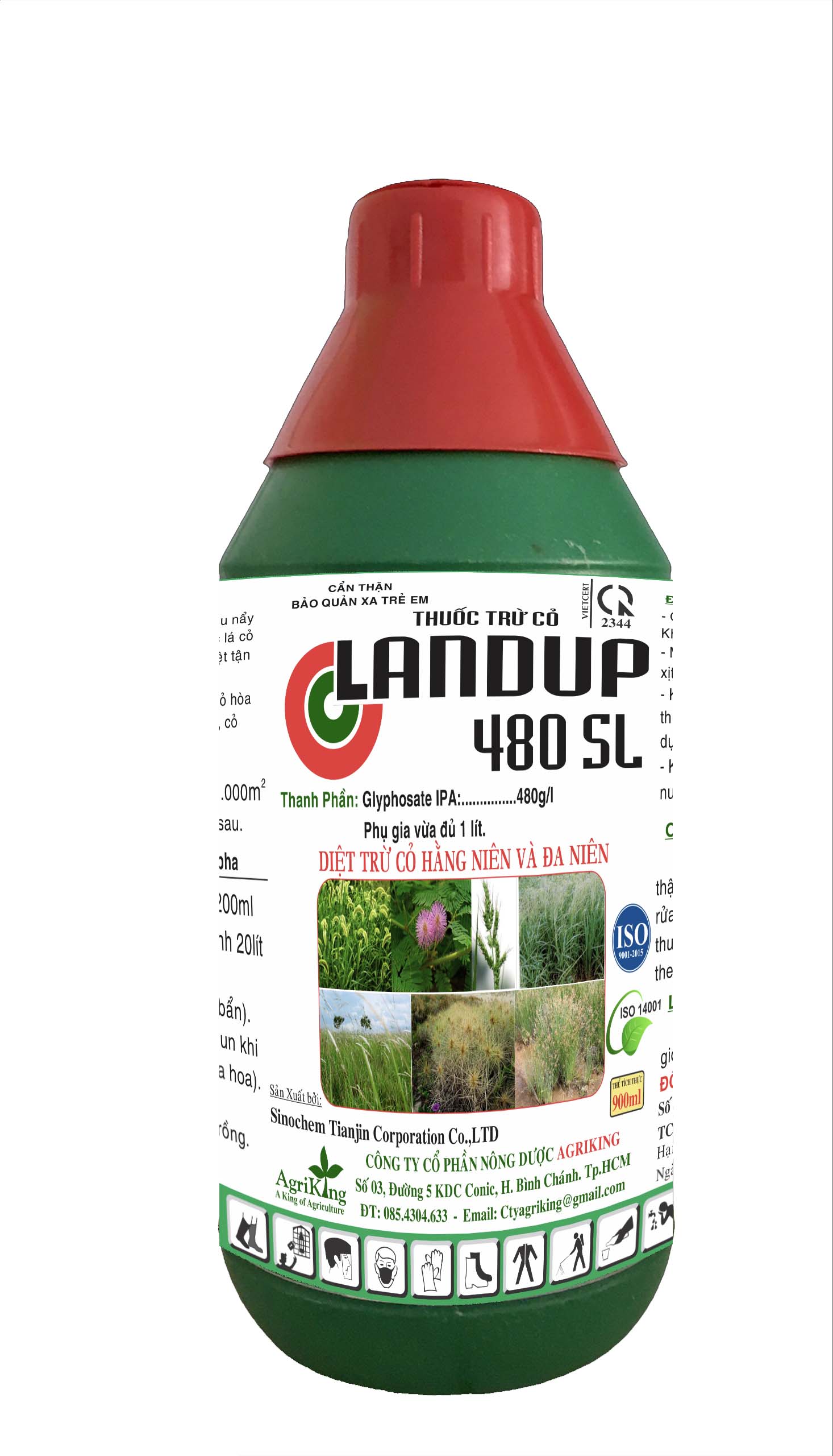 Thuốc trừ cỏ Landup 480sl chai 900ml