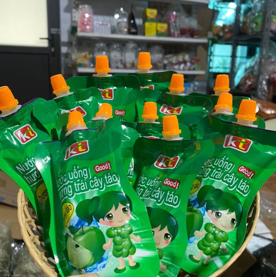10 gói nước uống hương trái cây thiên long các vị