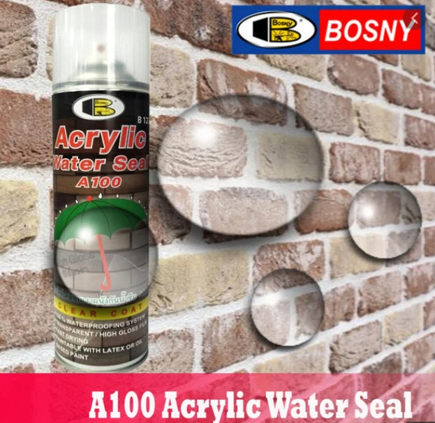 BOSNY Acrylic water seal spray 500cc