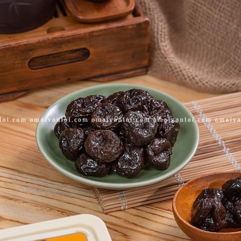 Đặc sản ô mai phố cổ - Trám cay giòn - Xí muội đào -Mơ dẻo không hạt - Mận không hạt