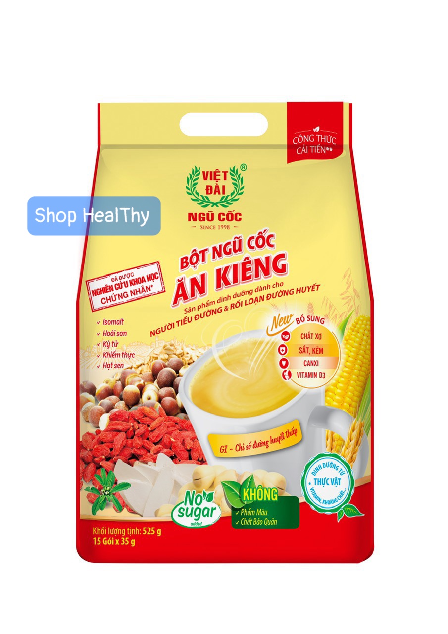 Bột ngũ cốc ăn kiêng việt đài 525g