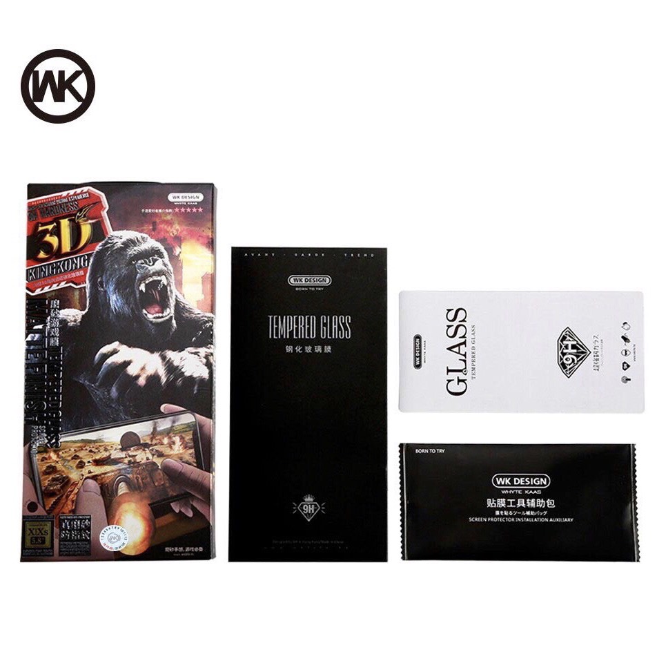Cường lực kingkong 3d - màn nhám dành cho iphone 12 series, chống vân và mồ hôi tay - full màn