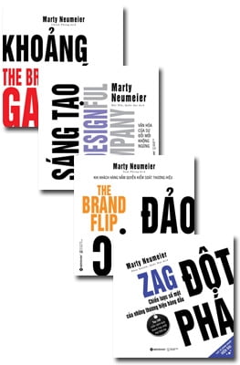 Fahasa - Combo Sách Hay Tác Giả Marty Neumeier