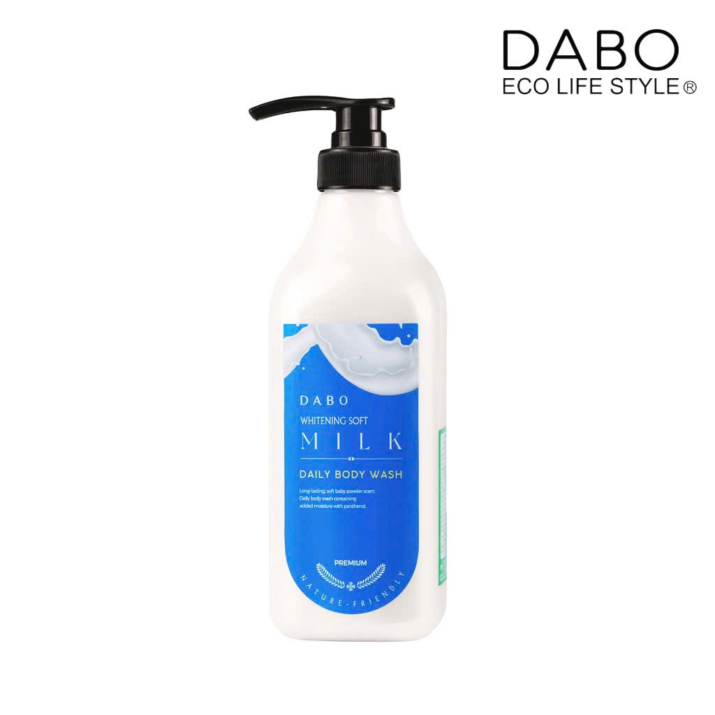 Sữa tắm sáng da tinh chất từ Sữa Dabo Whitening Soft Milk
