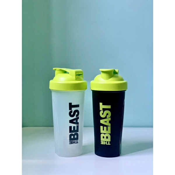 Bình lắc tập gym - 700ml - kèm bóng lò xo lắc