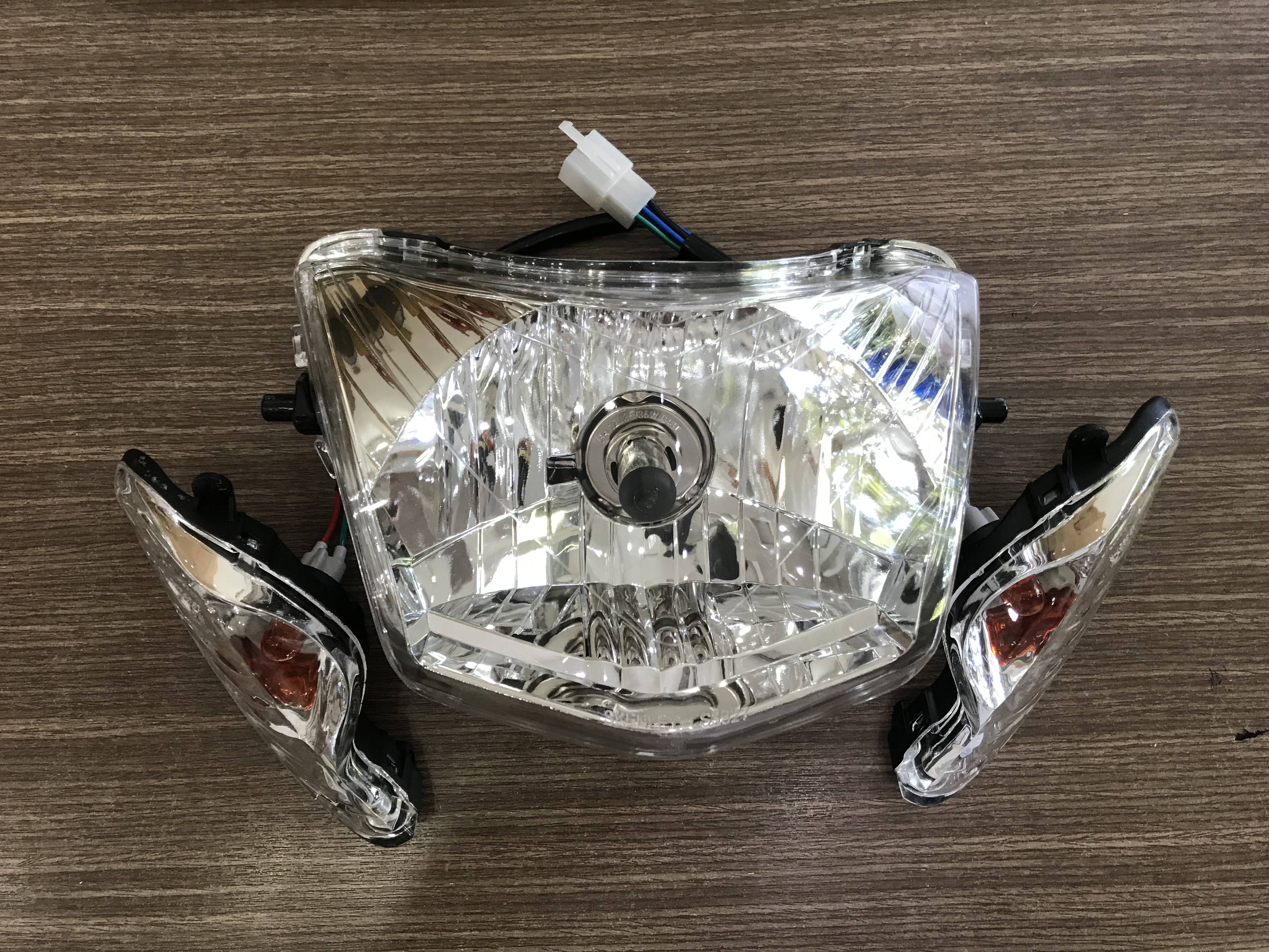 Combo pha đèn wave rs - rsx - 2 món + đuôi bóng tặng mặt kính đồng hồ đb