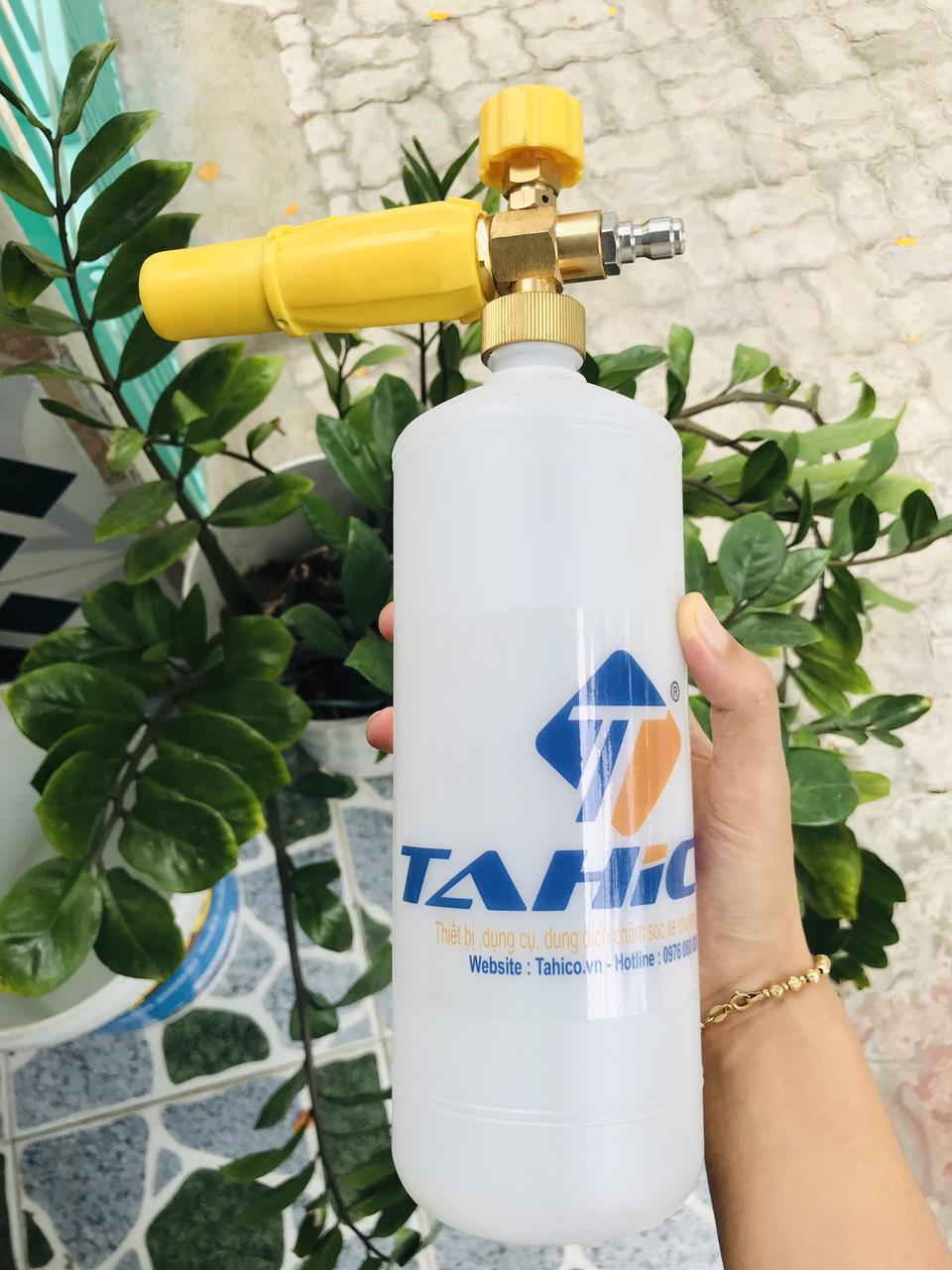 Bình phun bọt tuyết rửa xe cầm tay