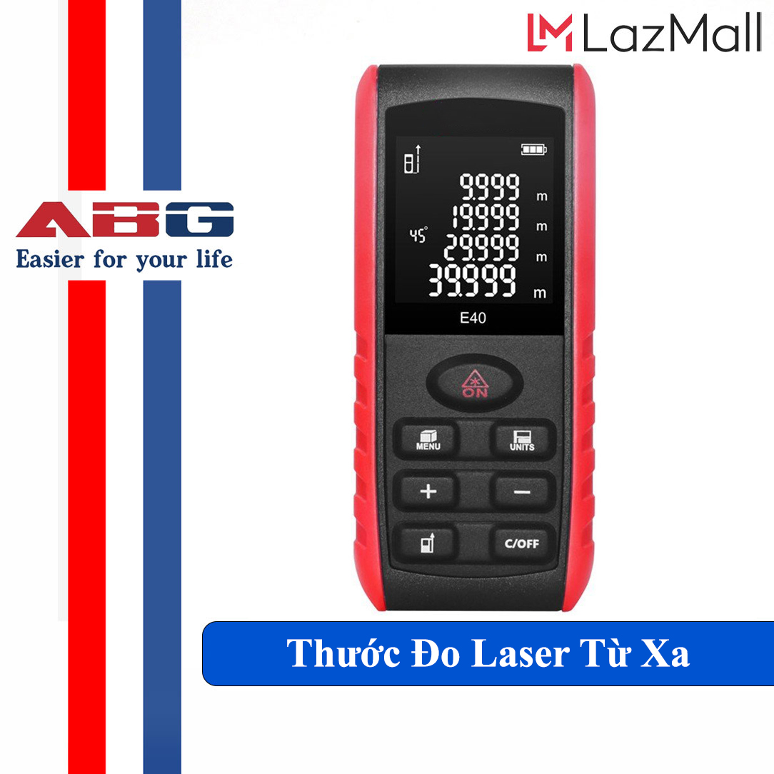 Thước đo laser từ xa ABG , thước đo khoảng cách laser chuyên nghiệp, máy đo góc, máy đo khoảng cách bộ nhớ lớn, Thước đo laser cầm tay