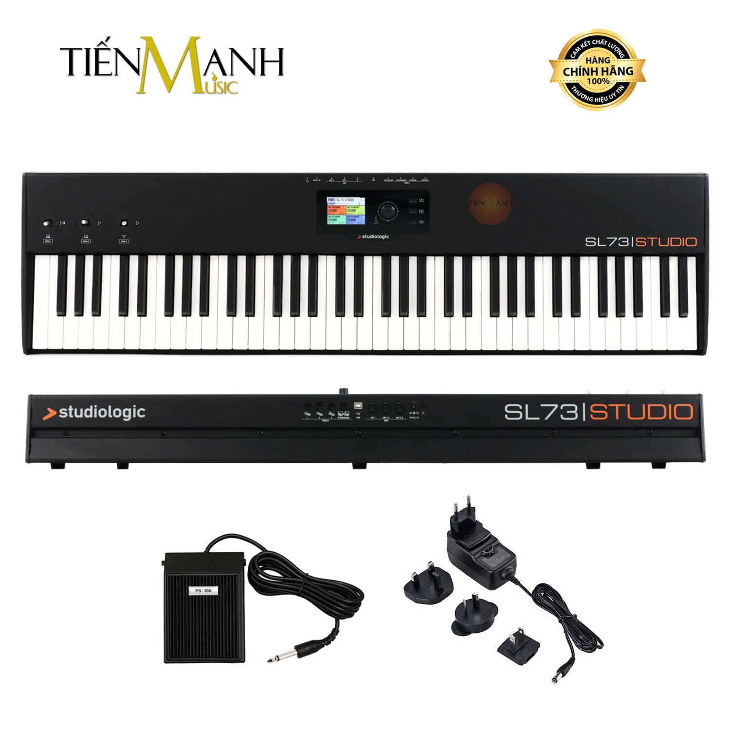 [Chính Hãng] Studiologic SL73 Studio 73 Phím Hammer Action Bàn Phím Sáng Tác - Sản Xuất Âm Nhạc Producer Keyboard Controller