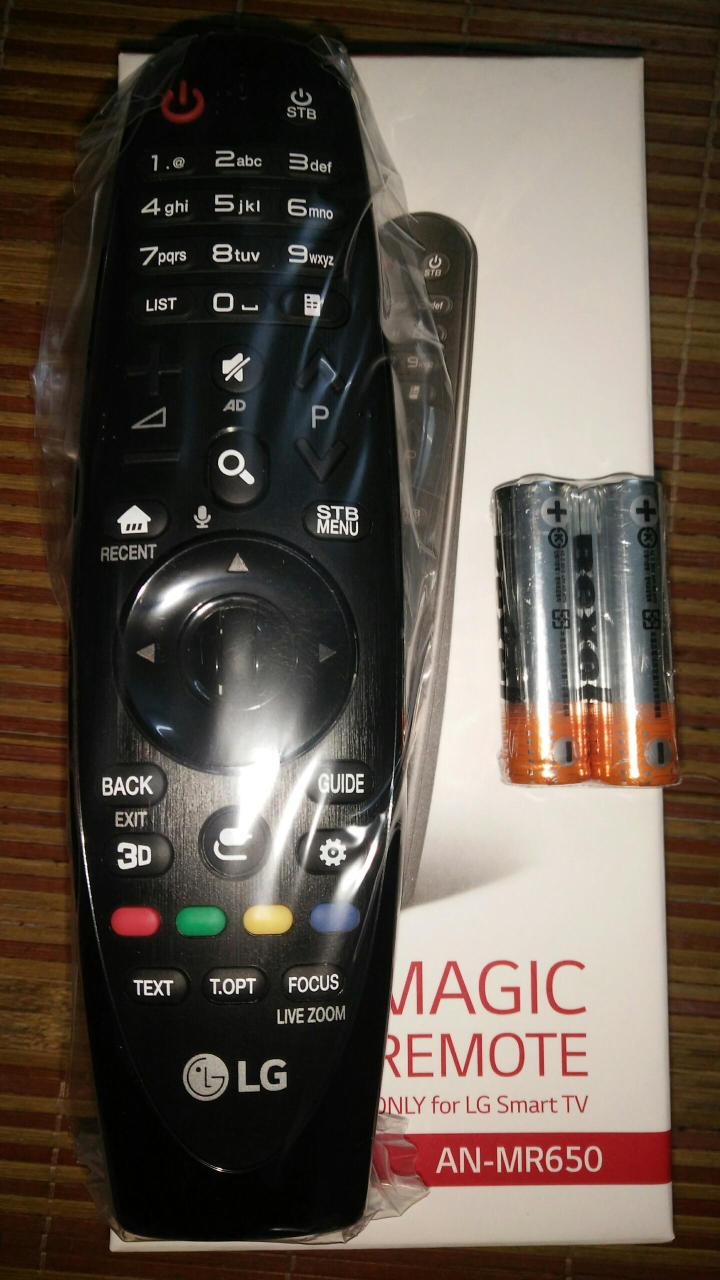 ĐIỀU KHIỂN THÔNG MINH LG MAGIC MR650 DÀNH CHO TIVI SMART NĂM 2016