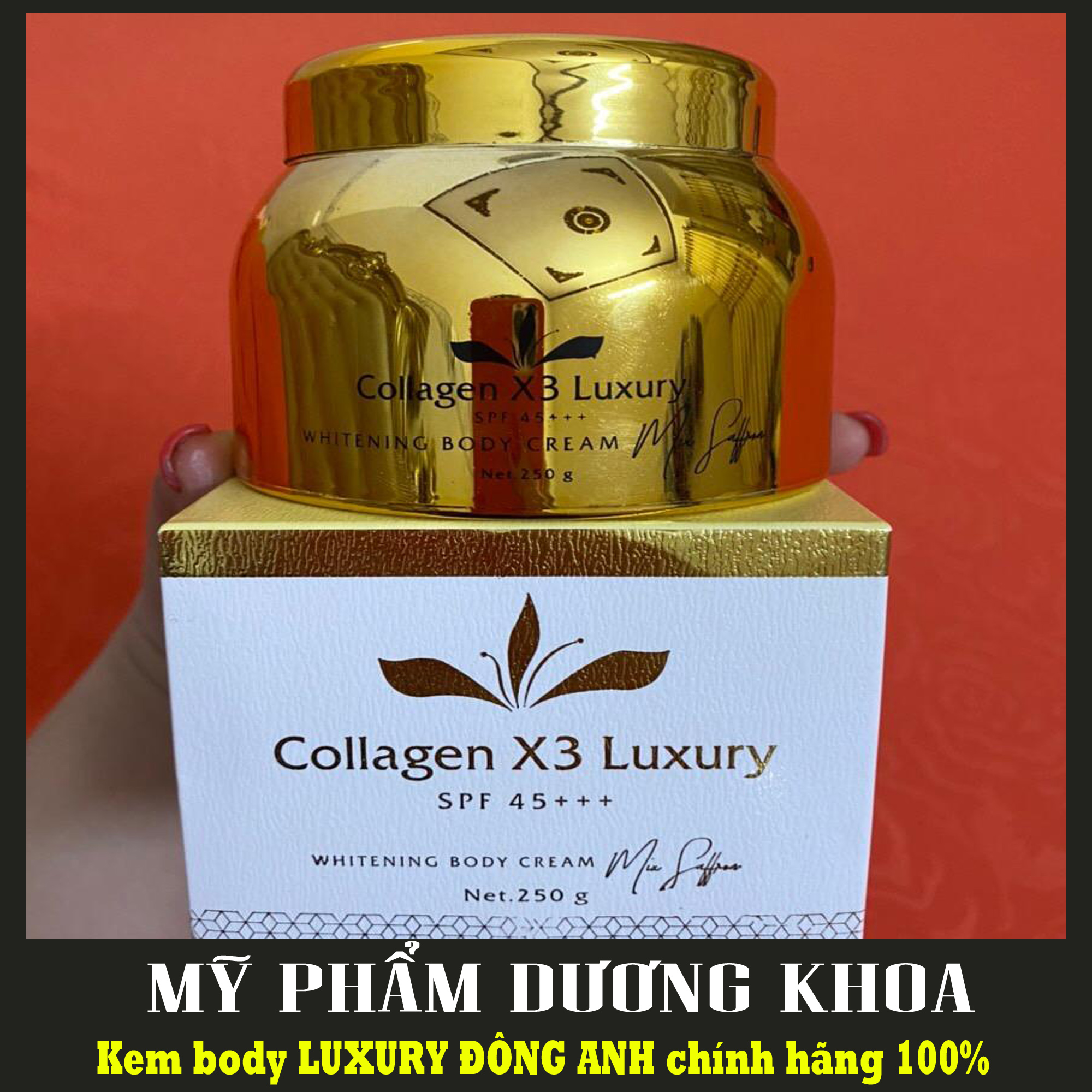 [HCM]Kem Body X3 collagen Luxury Đông anh Chính hãng - Kem Body Luxury Giá sĩ