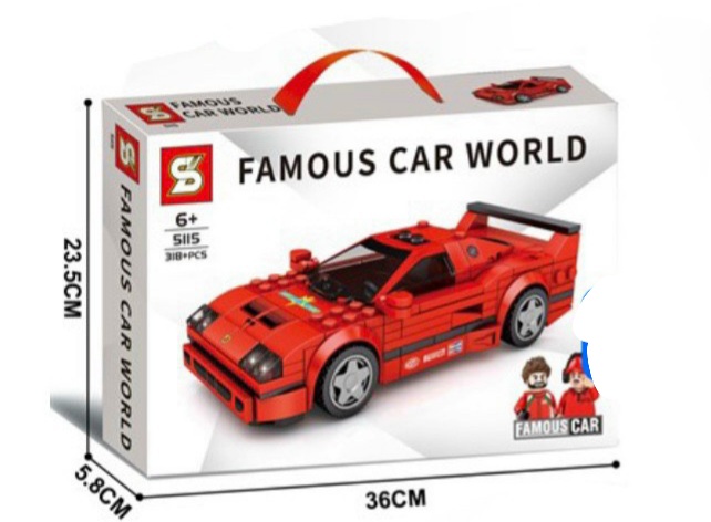 Lắp Ghép OTO ĐUA CÔNG THỨC 1 no.5115( 318 mảnh)