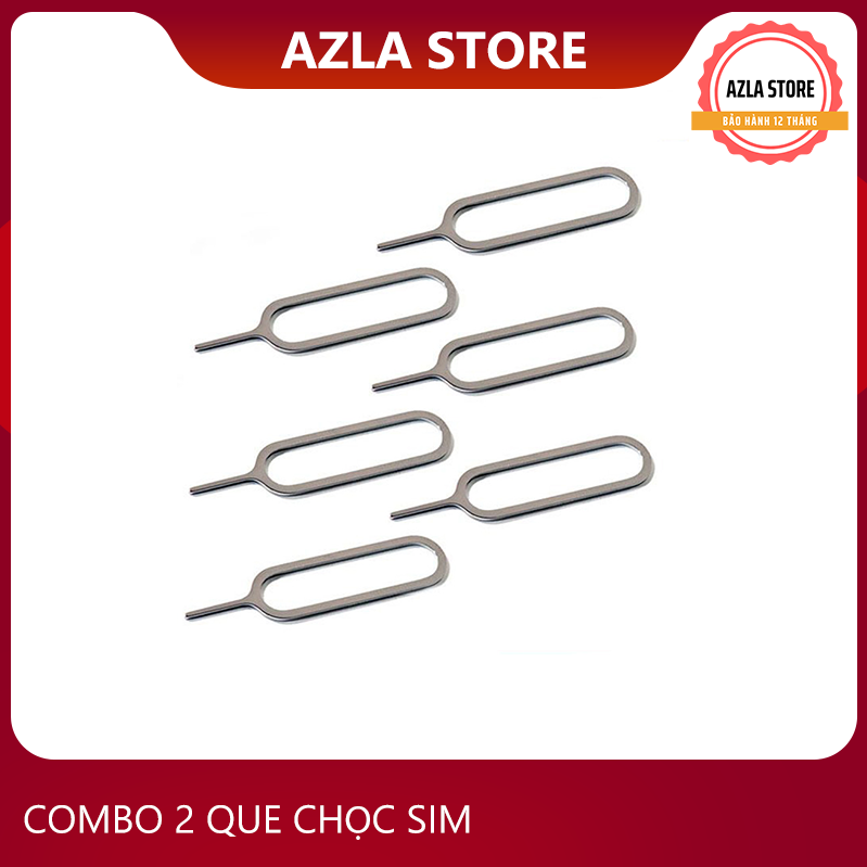 Combo 2 que chọc sim - que chọc sim inox