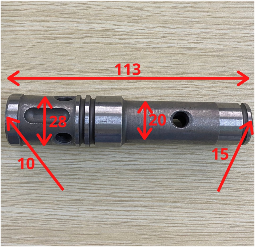 Nòng máy khoan đục 2 chức năng lỗ trong tròn