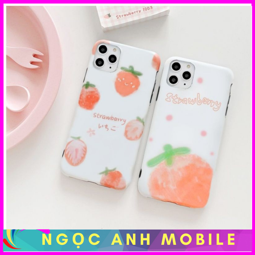 Ốp lưng iphone-óp iphone dâu cute idm 6/6plus/6s/6splus/6/7/7plus/8/8plus/x/xs/xsmax/11/11pro/11promax