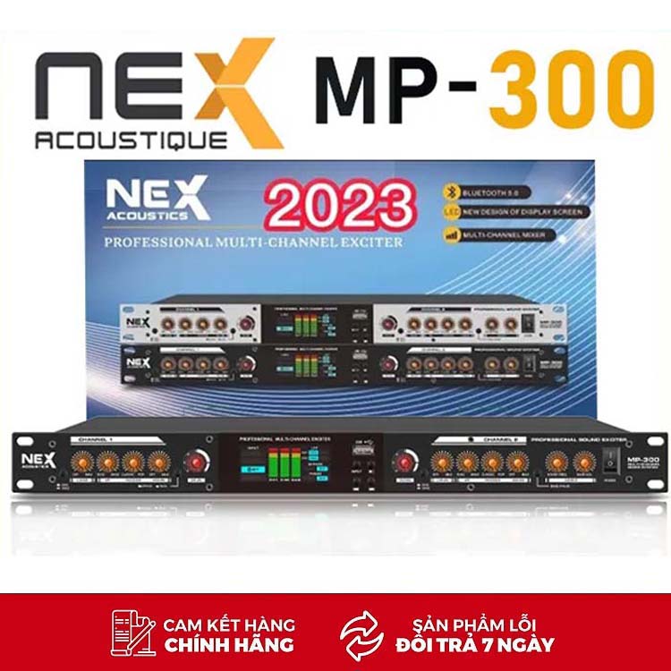 [ TOP BÁN CHẠY ] Máy Nâng tiếng Nex MP300 Xịn 2023, Chống Hú Rít, Chống Giật, Nâng Tiếng, Chất Âm Hay,  Đầy Đủ Kết Nối Bluetooth 5.0, Optical,AUX, USB, Có Màn Hình LCD, Xử Lý Âm Thanh Chuyên Nghiệp .