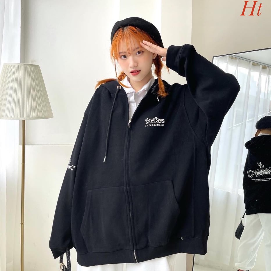 Áo khoác hoodie trơn đủ màu nam nữ ulzzang unisex