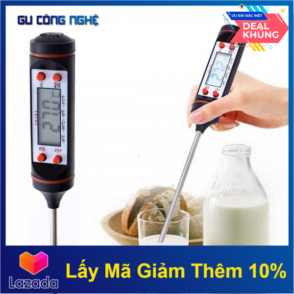 Dụng cụ nhiệt kế đo nhiệt độ thực phẩm sữa tp-101 -dc2085