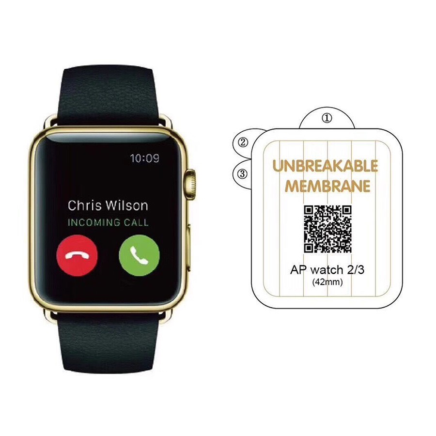 Miếng dán PPF đồng hồ apple watch đủ size từ 38mm đến 44mm