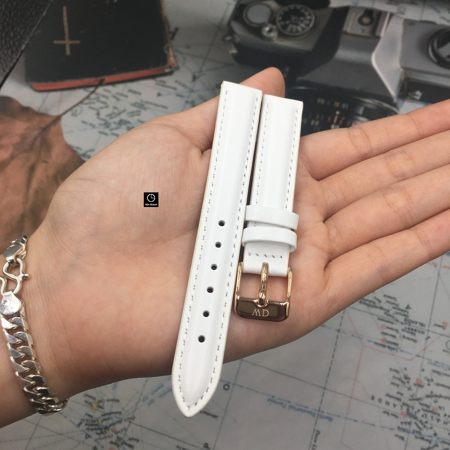 Dây Da Đồng Hồ DW Nữ Size 32mm 28mm 36mm 26mm 34mm [Tặng Hộp Gỗ và Phụ Kiện]