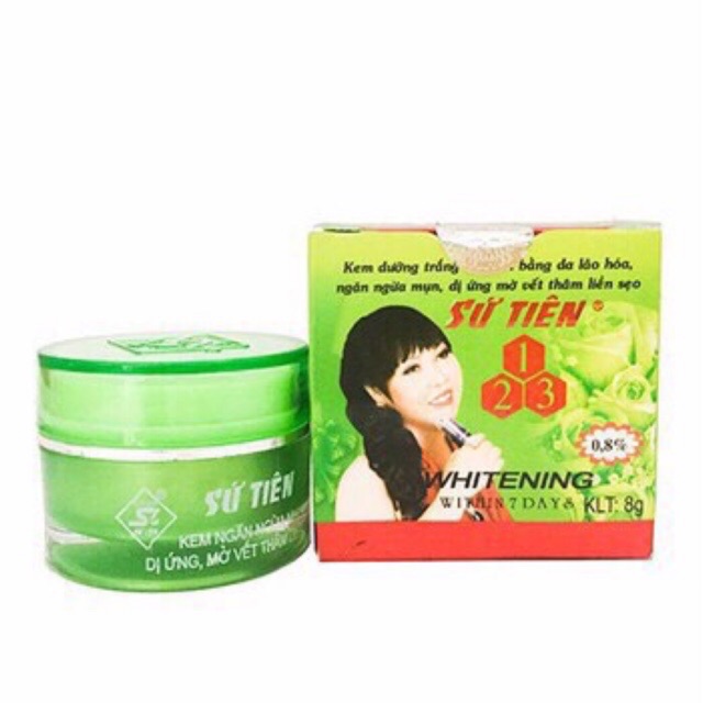 #GIÁ TỐT!!!Kem SỨ TIÊN ngăn ngừa mụn, dị ứng, mờ vết thâm, liền sẹo