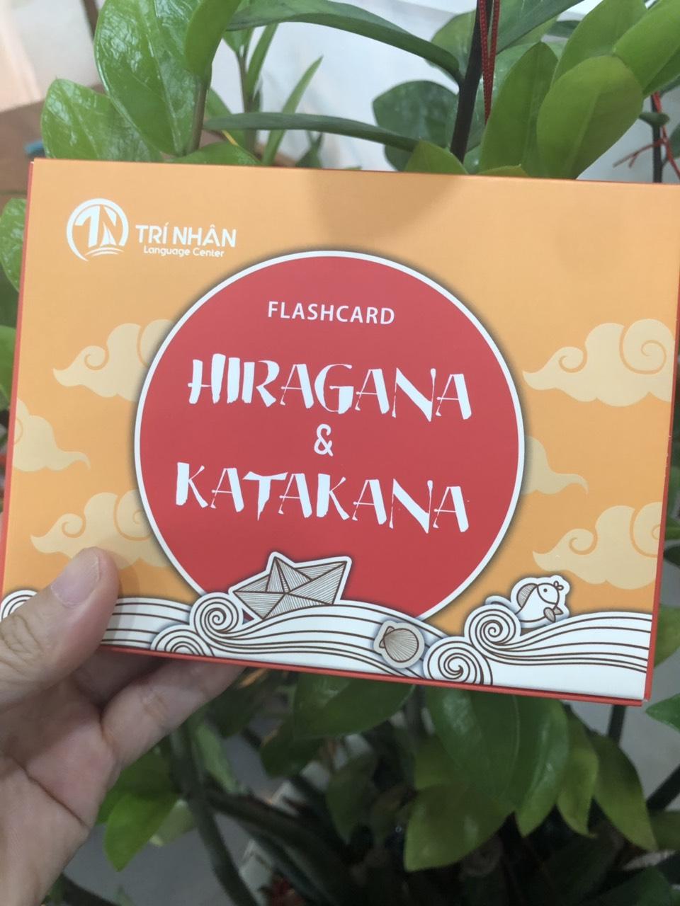 Bảng chữ cái tiếng nhật - flash card